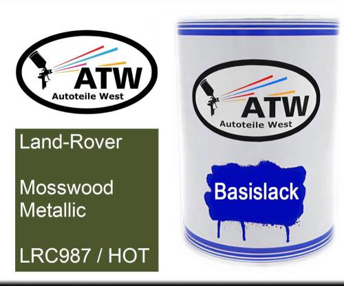 Land-Rover, Mosswood Metallic, LRC987 / HOT: 500ml Lackdose, von ATW Autoteile West.